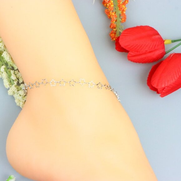 "Handmade Anklet – A Stylish Choice for Women, Thoughtful Gift Idea, EVCH1706 - Picture 1 of 10